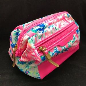 Lilly Pulitzer Travel Dopp Cosmetic Tiki Pink Gypsea Accessories